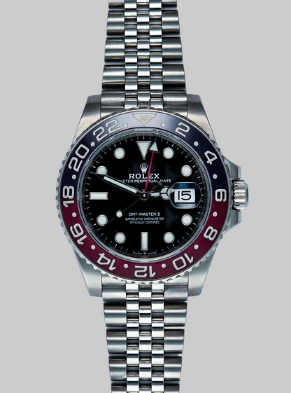 Rolex GMT Ref. 126710BLRO card&box