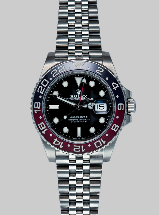Rolex GMT Ref. 126710BLRO card&box