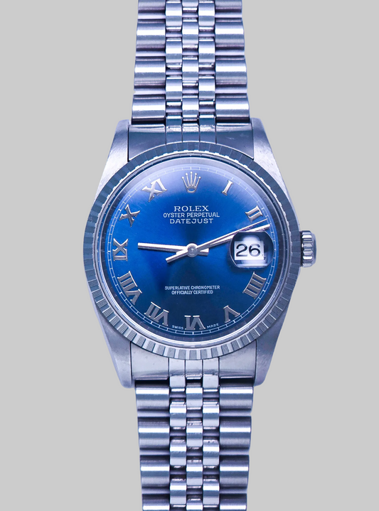 Rolex Datejust 16220 Blue