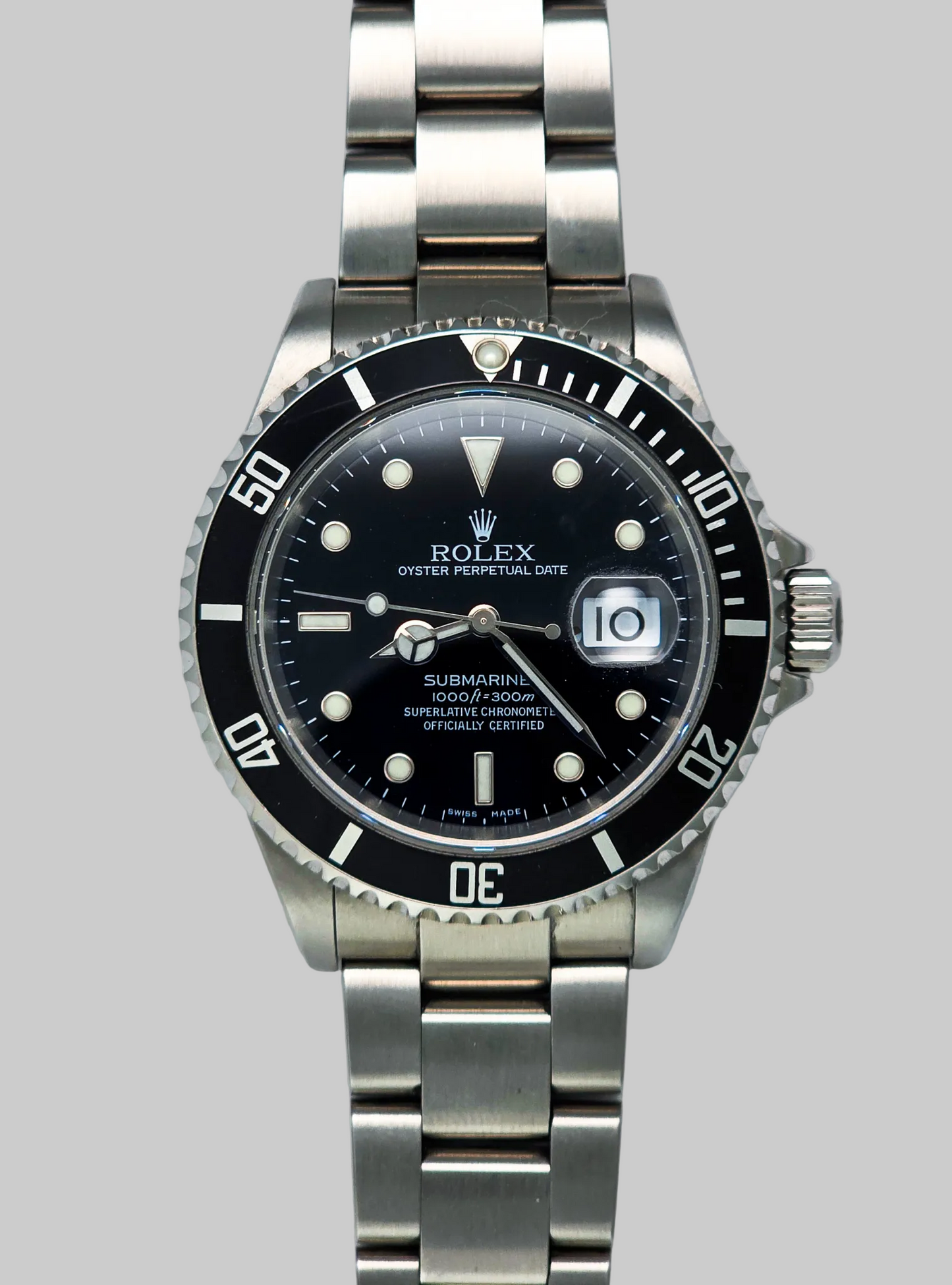 Rolex Submariner 16610 2005 b&p