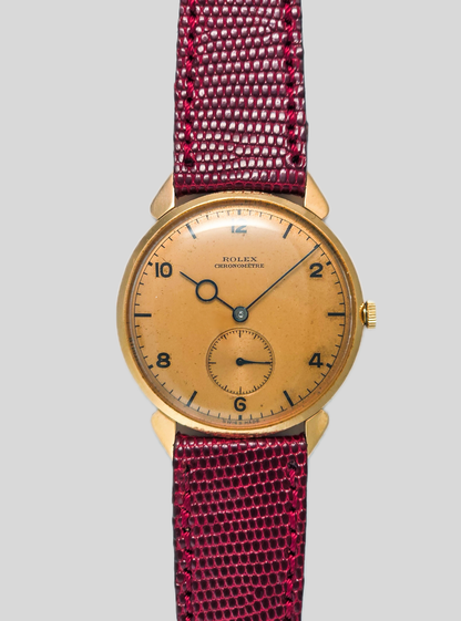 Rolex Chronometre pink gold