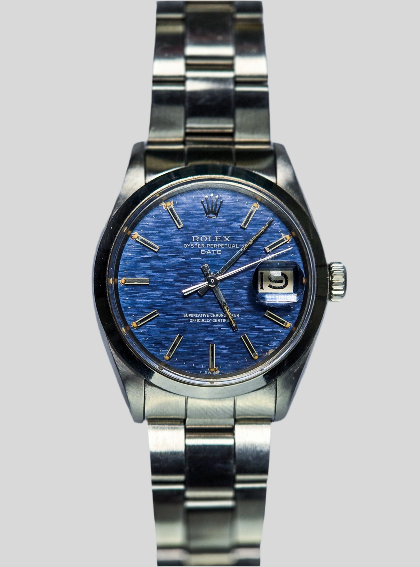 Rolex Date ref.1500 “quadrante jeans”