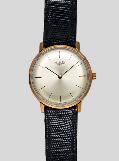 Longines extra slim rose gold