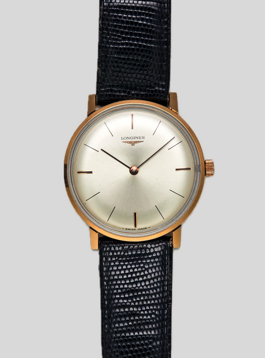 Longines extra slim rose gold