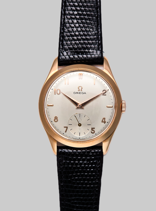 Omega rose gold classic