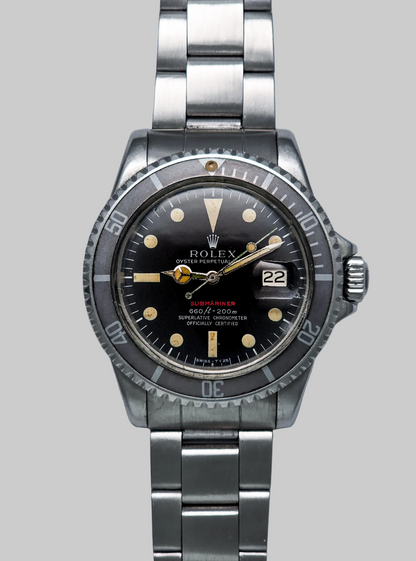 Rolex Submariner 1680 red writing MK4