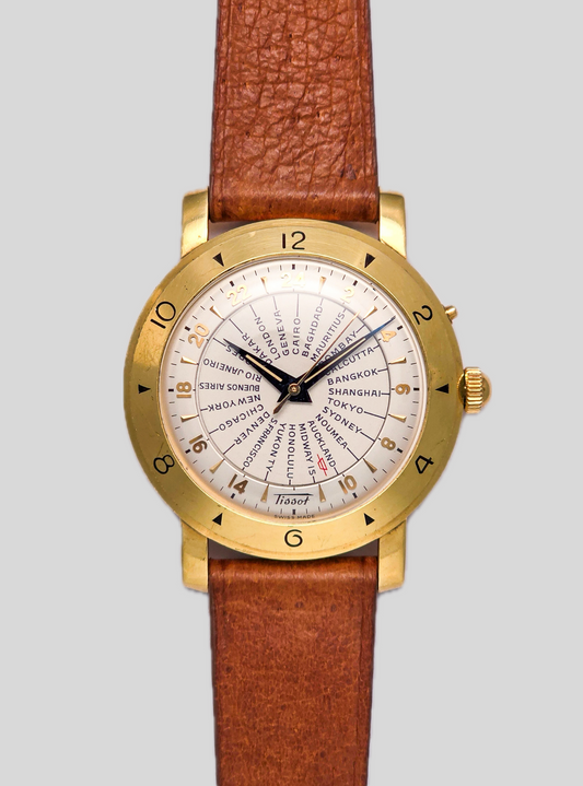Tissot World Time OR4001 gold