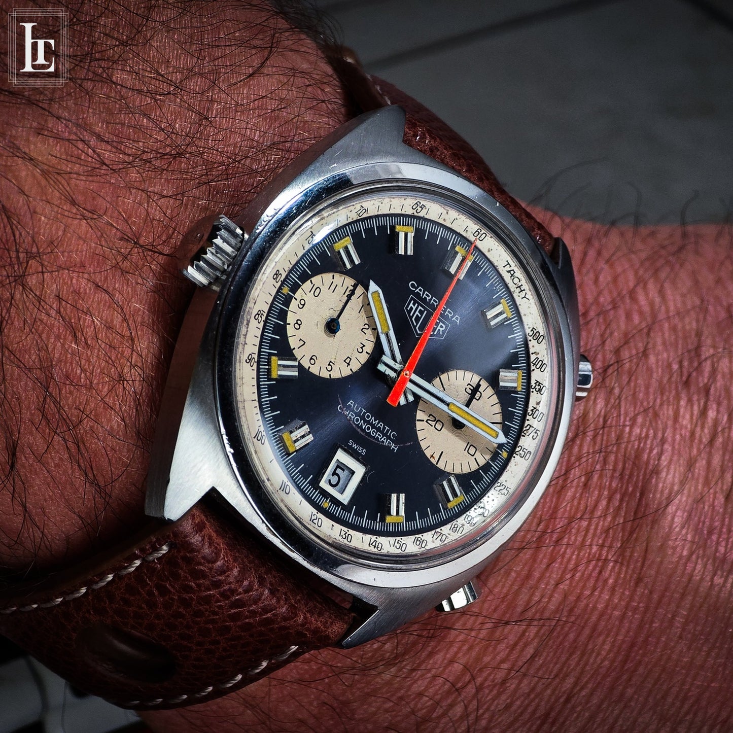 Heuer Carrera Chronograph “Mick Jagger”