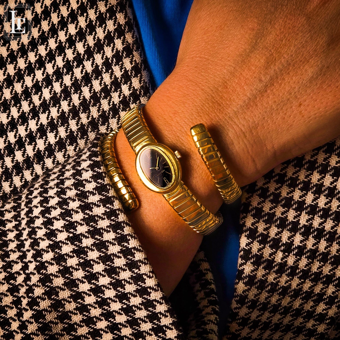 Bvlgari Tubogas gold vintage