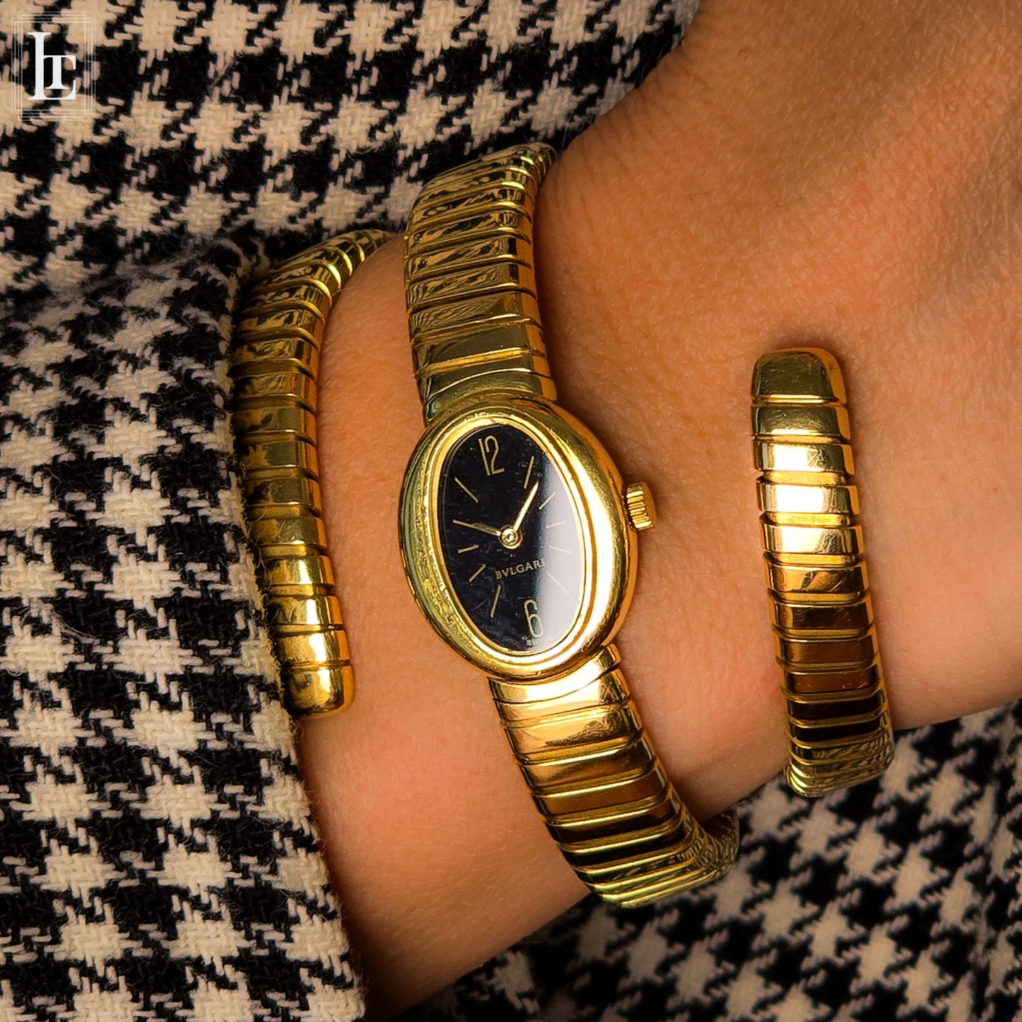 Bulgari Tubogas oro vintage