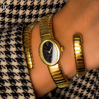 Bvlgari Tubogas gold vintage