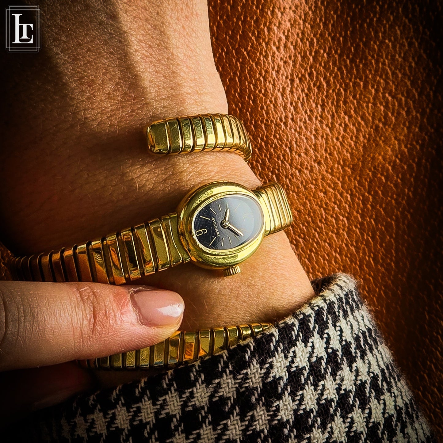 Bulgari Tubogas oro vintage