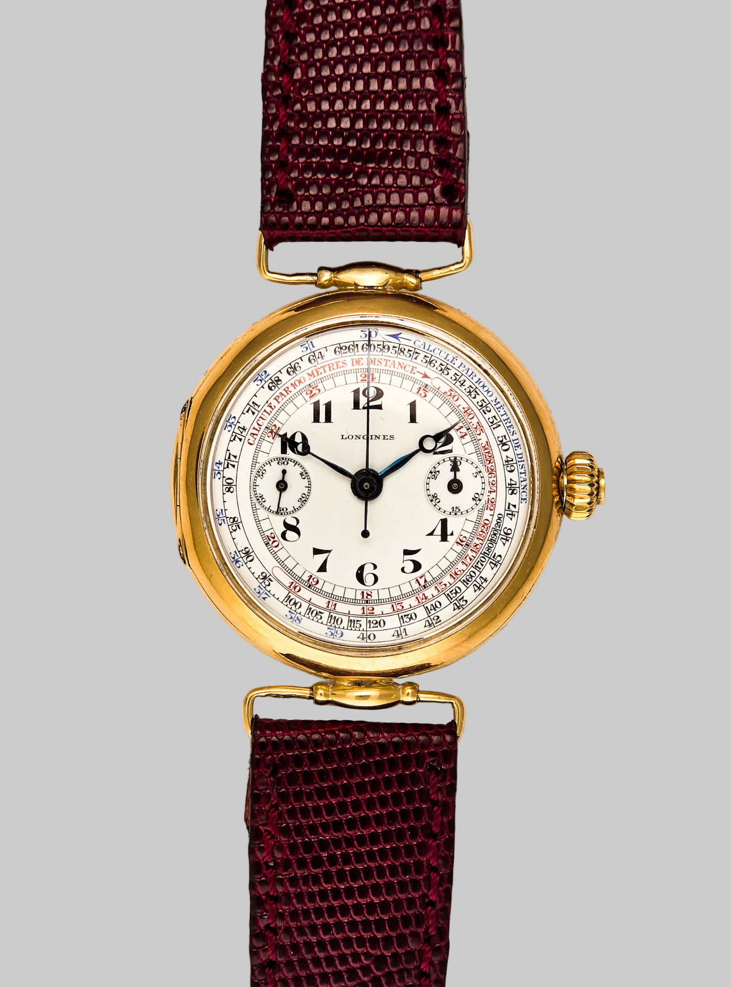 Cronografo Longines 13.33 in oro