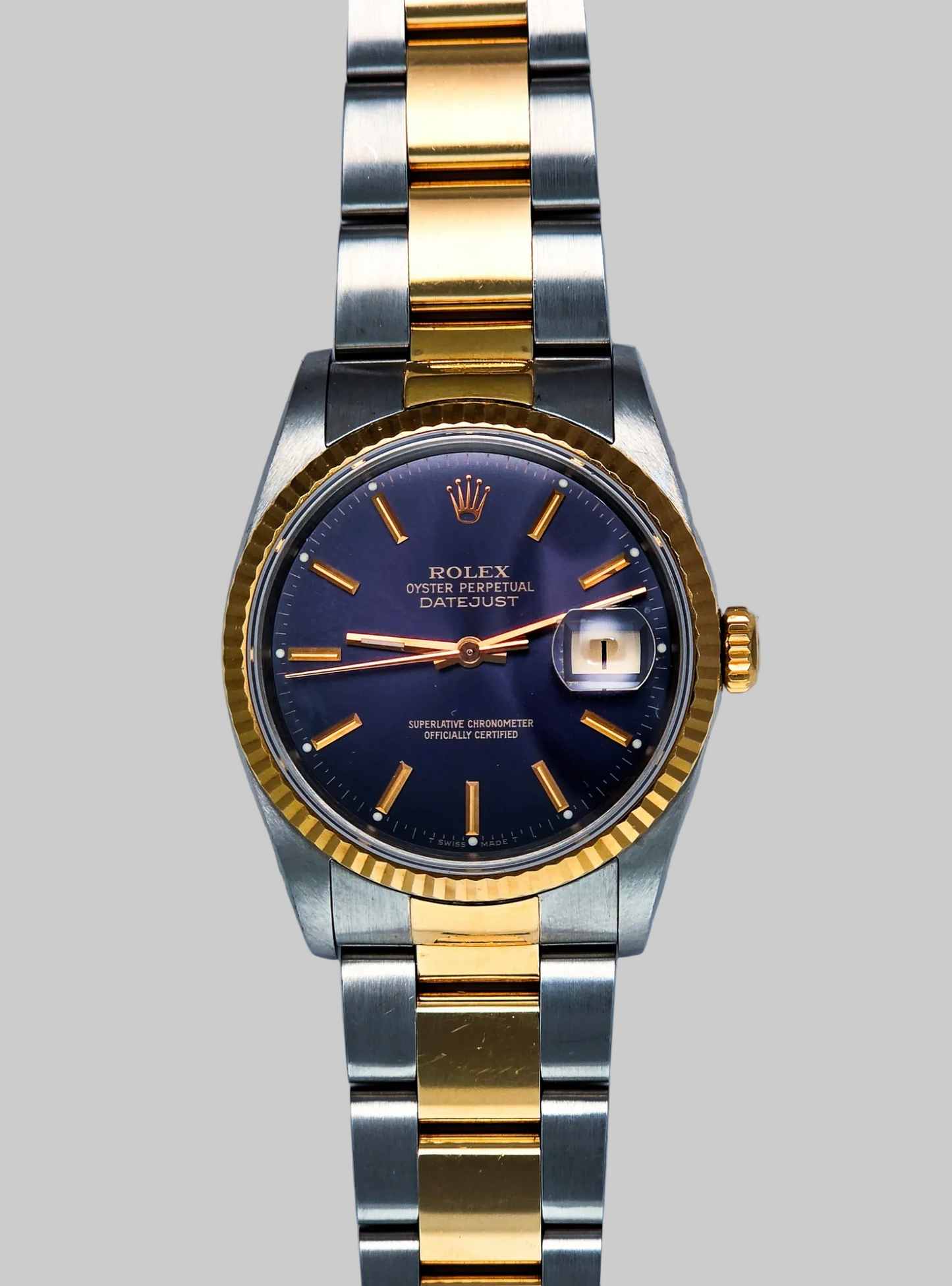 Rolex Datejust 16233 steel & gold Full Set