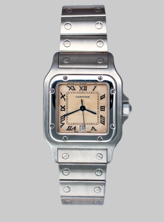 Cartier Santos Galbée Ref. 1564 crema
