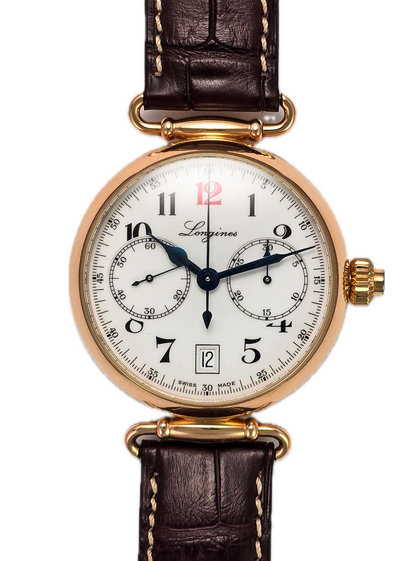 Longines Heritage Monopulsante smalto oro rosa 