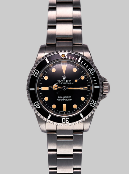 Rolex Submariner 5513 Maxi Dial MK4 Full Set