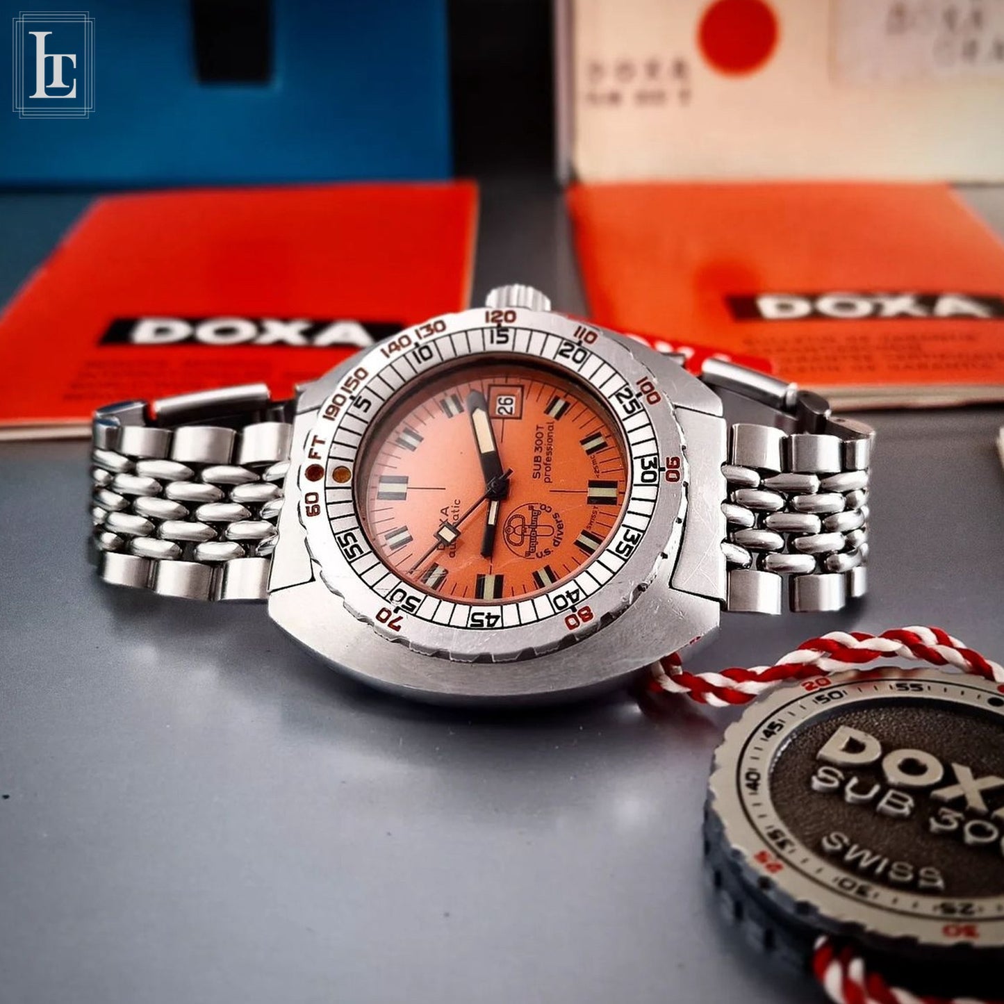 Doxa Sub 300 T Aqualung U.S. Divers