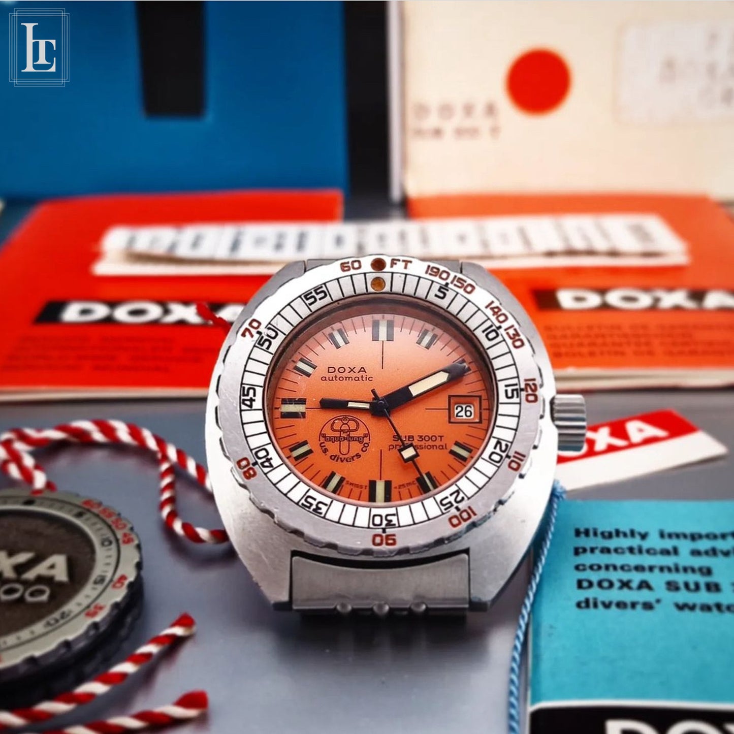 Doxa Sub 300 T Aqualung U.S. Divers