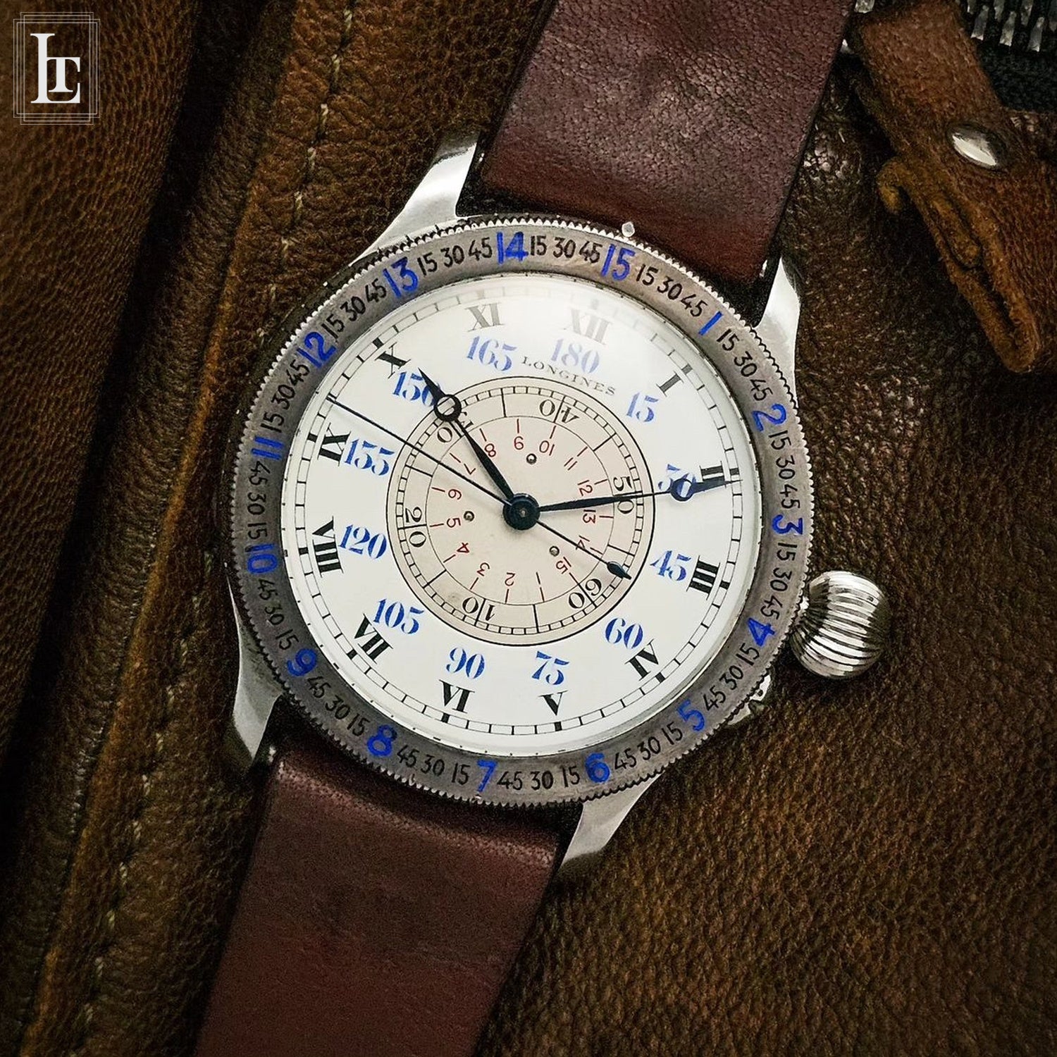 Longines Lindbergh Hour Angle 47 mm