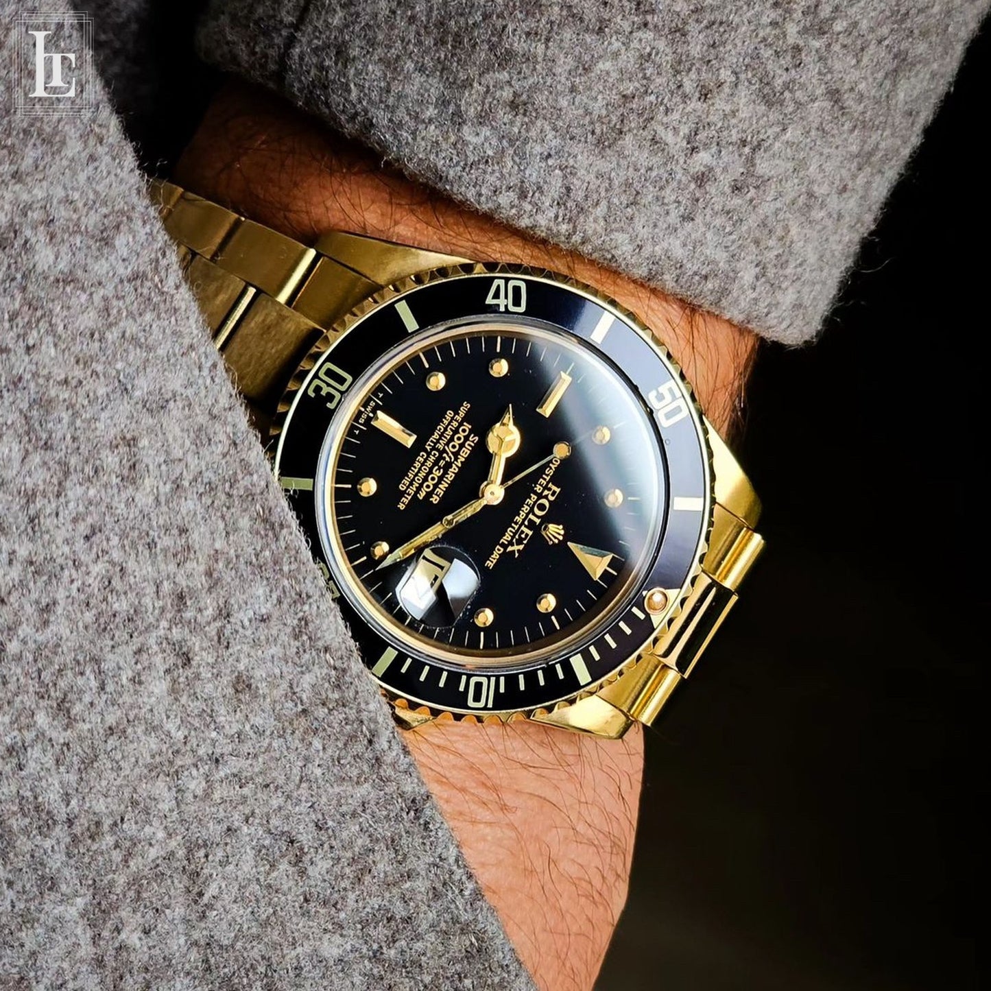 Rolex Full Gold Submariner Nipple 16808