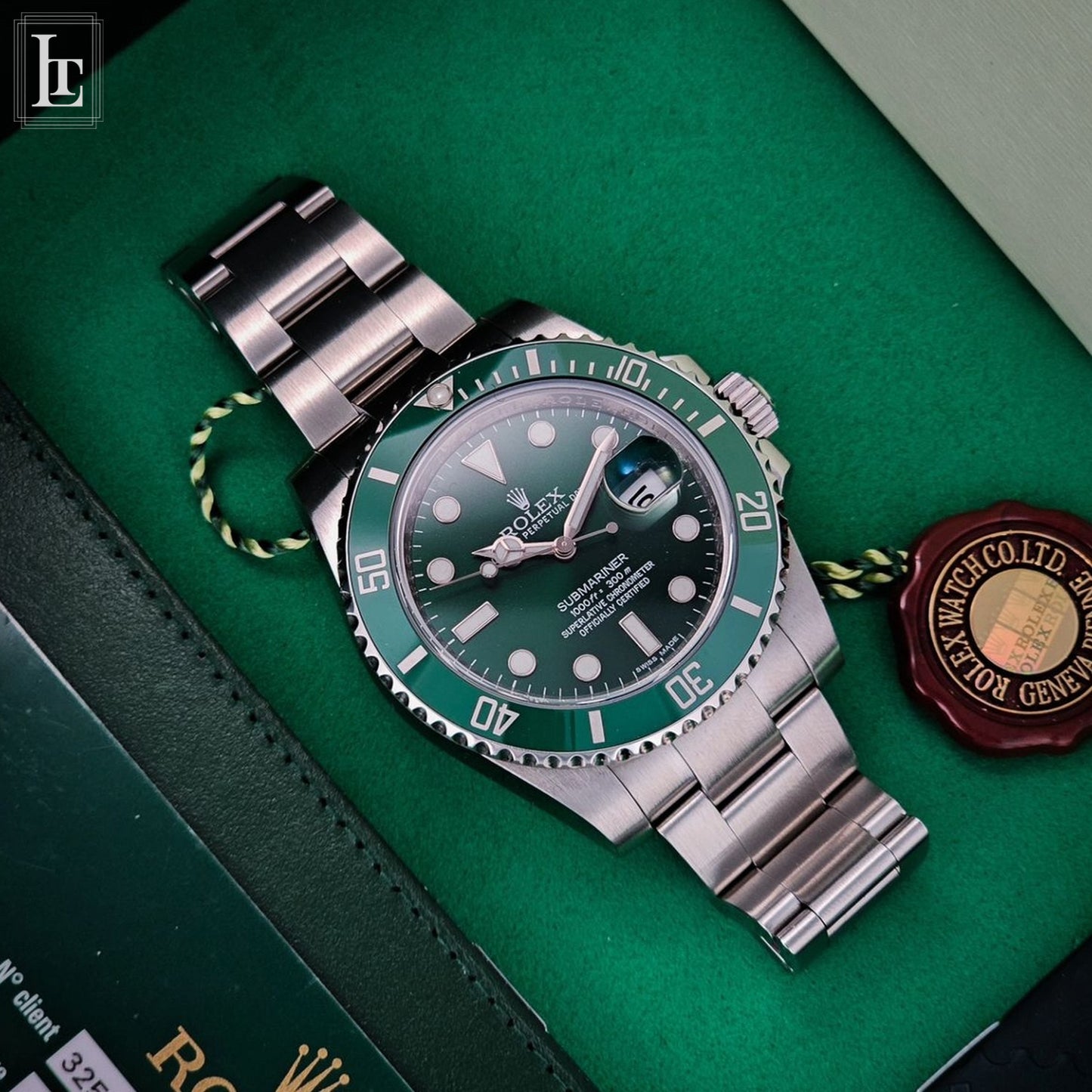 Rolex Submariner 116610LV Hulk