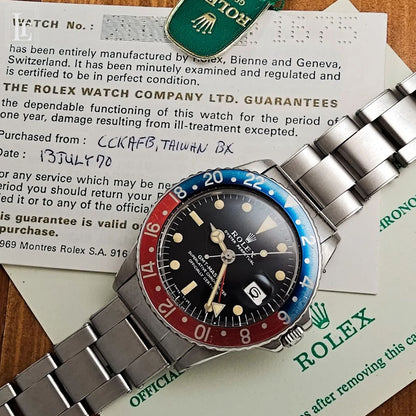 Rolex GMT Master 1675 "Long E"