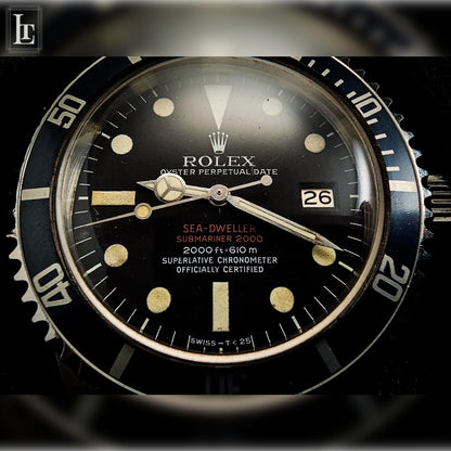 Rolex Seadweller 1665 Doppia scritta Rossa