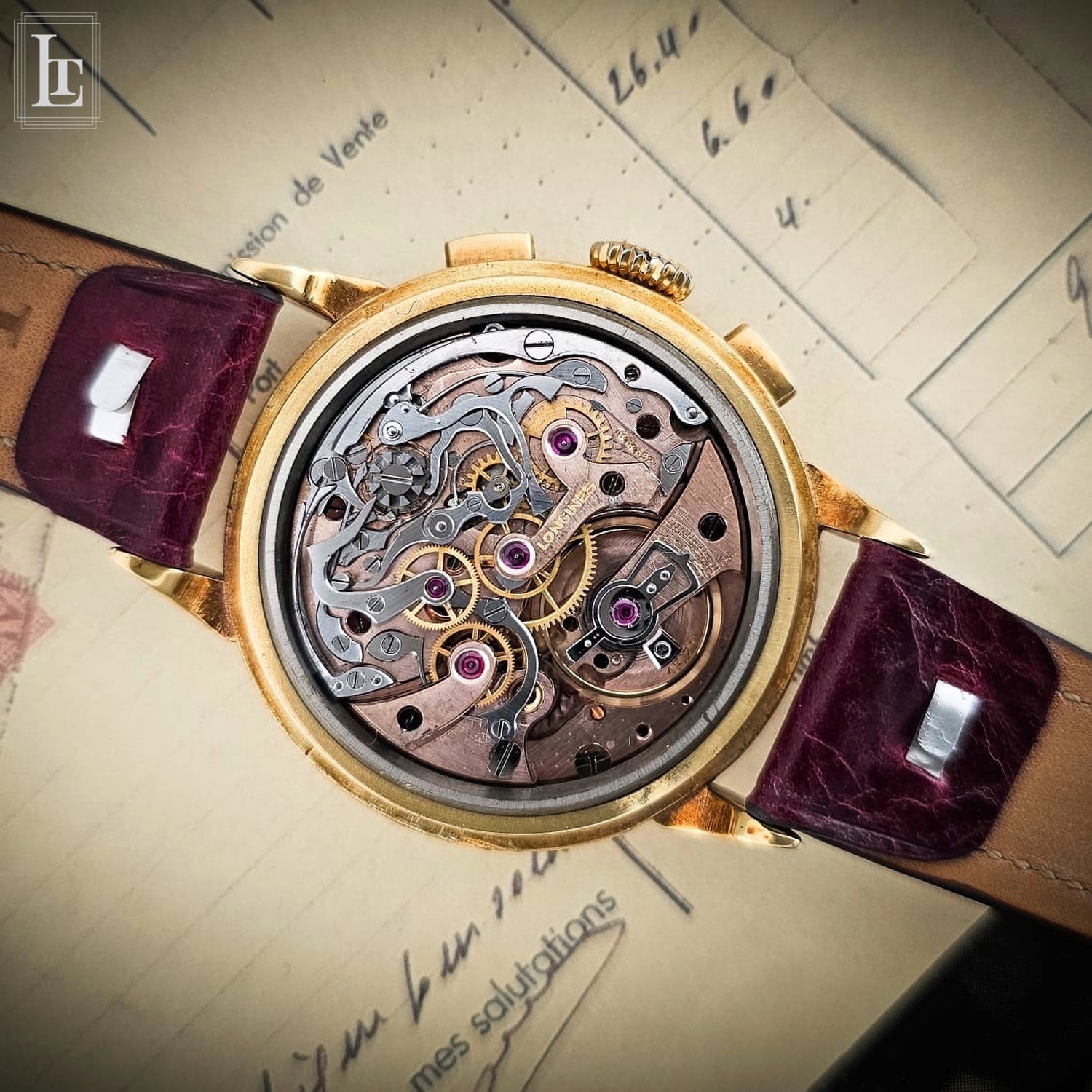 LONGINES 盤面のみ Longines 13zn Chronograph Oversize – Luxo Time Firenze