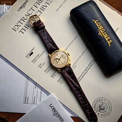 Longines Cronografo 13ZN Rif. 3756 oro