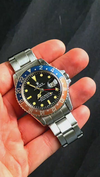 Rolex GMT Master 1675 "Long E" MK1