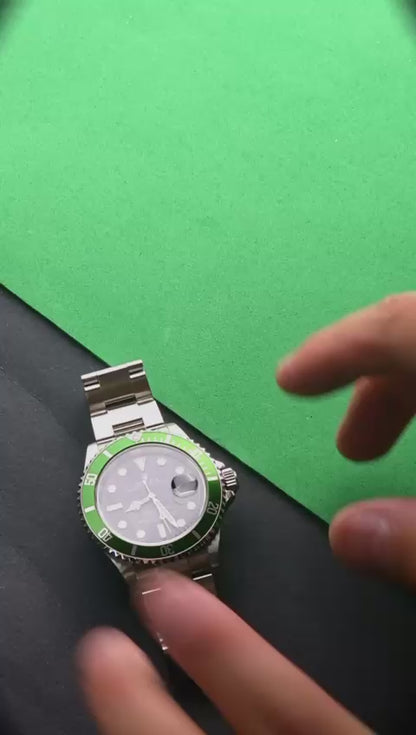Rolex Submariner 16610 LV "Kermit" fat 4