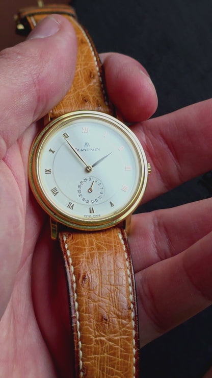 Blancpain Villeret Calendario Oro
