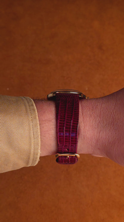 Omega Genève pink gold