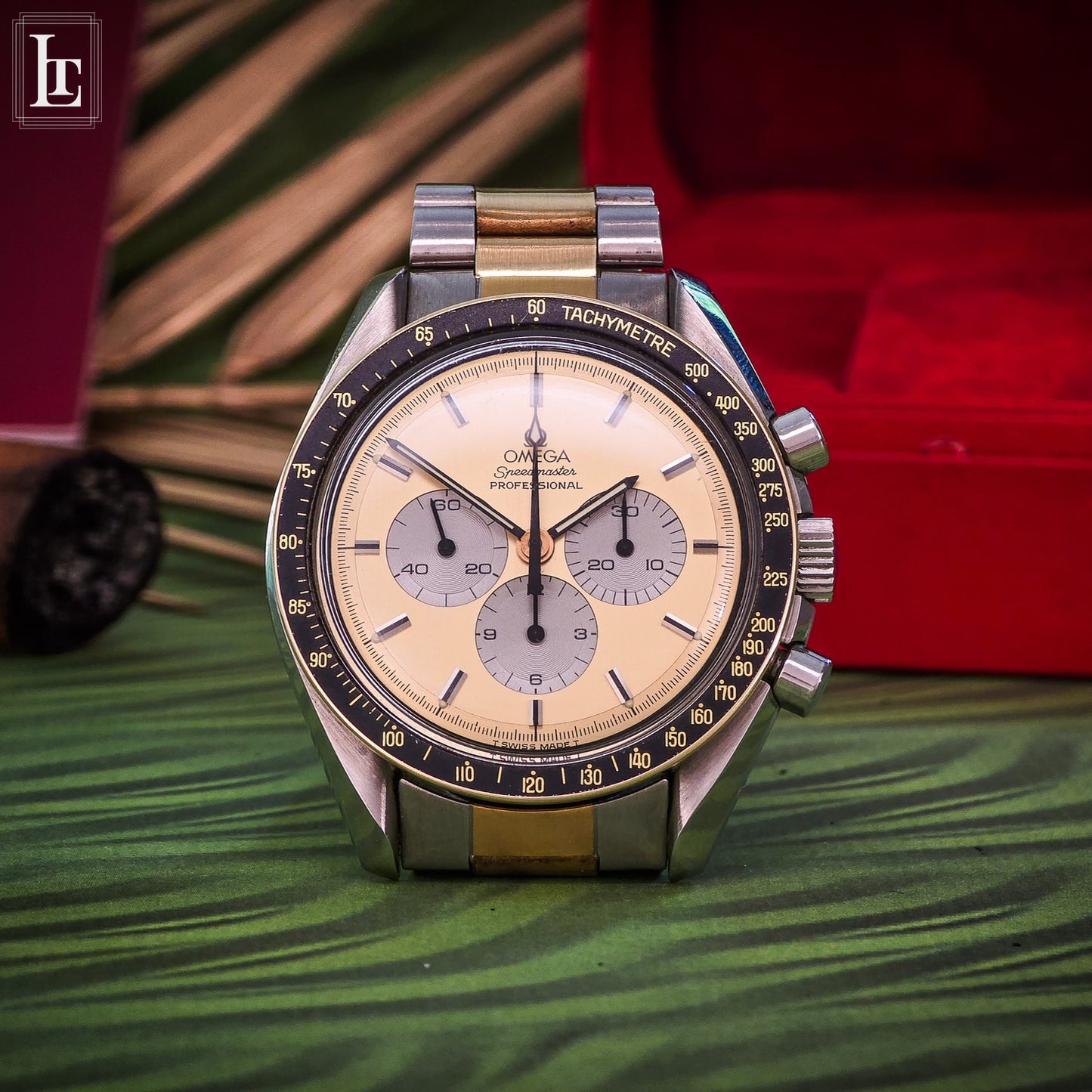 Omega Speedmaster bicolore